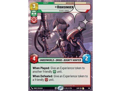 Highsinger, Deadly Droid (V.2)