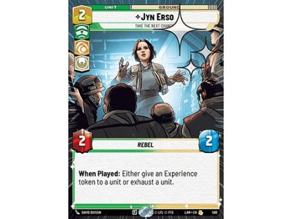 Jyn Erso, Take the Next Chance (V.2)
