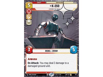 K-2SO, Locking the Vault (V.2)