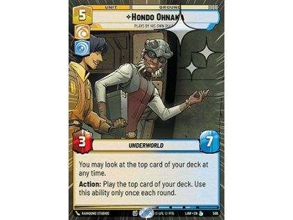 Hondo Ohnaka, Plays By His Own Rules (V.2)