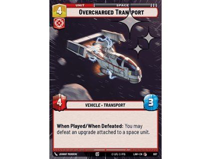 Overcharged Transport (V.2)