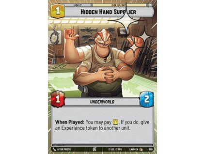 Hidden Hand Supplier (V.2)