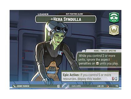 Hera Syndulla, Not Fighting Alone (V.2)