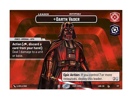 Darth Vader, Unstoppable (V.2)