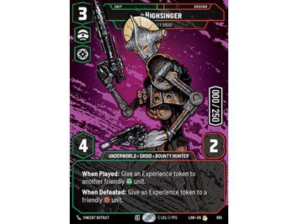 Highsinger, Deadly Droid (V.5)