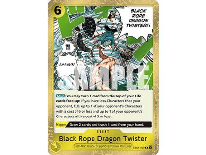 Black Rope Dragon Twister (EB04-059)