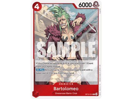 Bartolomeo (OP15-014)