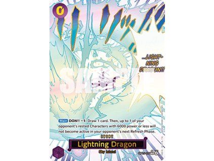 Lightning Dragon (OP15-077) (V.2)