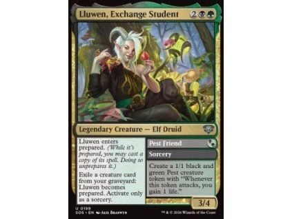 Lluwen, Exchange Student // Pest Friend