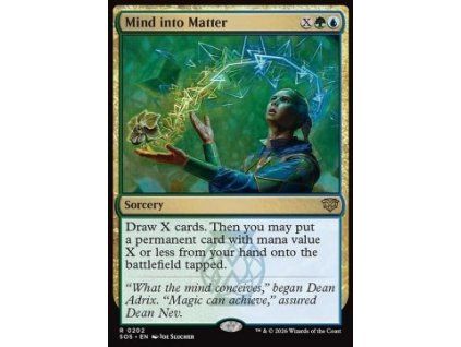 Mind into Matter