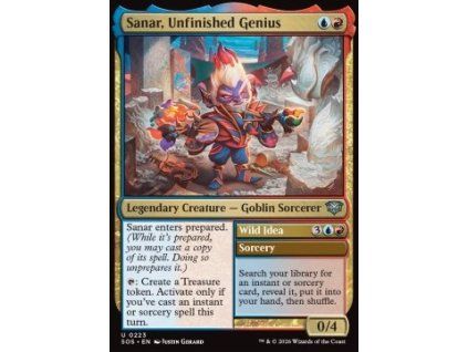 Sanar, Unfinished Genius // Wild Idea