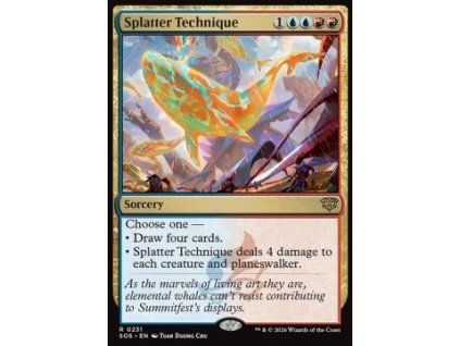 Splatter Technique
