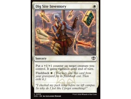 Dig Site Inventory