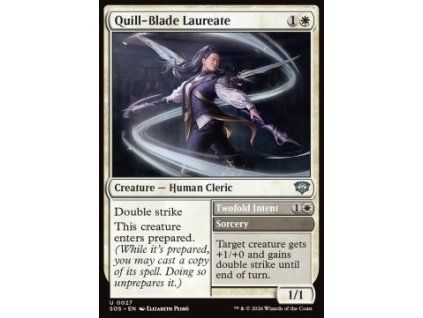Quill-Blade Laureate //Twofold Intent