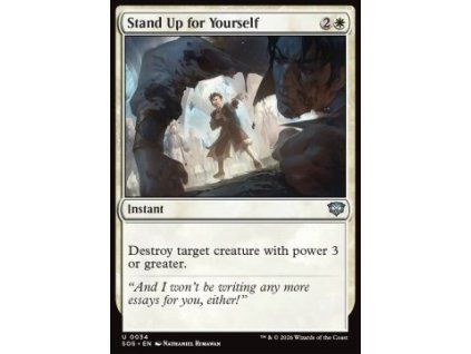 Stand Up for Yourself