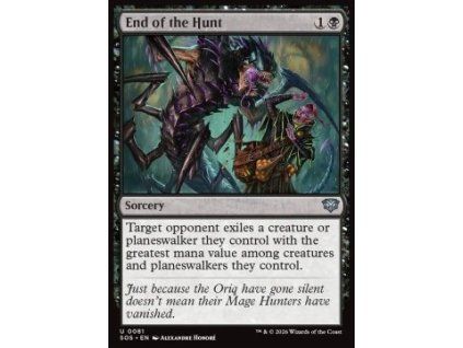 End of the Hunt