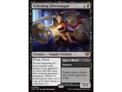 Scheming Silvertongue // Sign in Blood