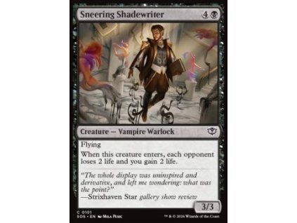Sneering Shadewriter