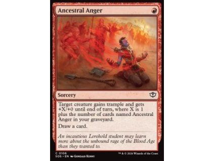 Ancestral Anger