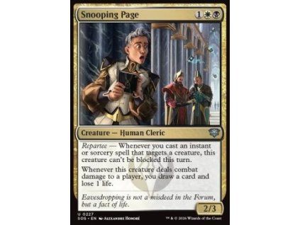 Snooping Page