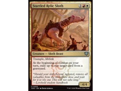 Startled Relic Sloth