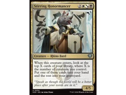 Stirring Honormancer