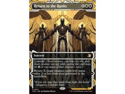 Return to the Ranks (V.1)