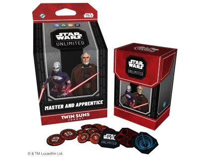 Star Wars: Unlimited - Twin Suns Deck - Master and Apprentice