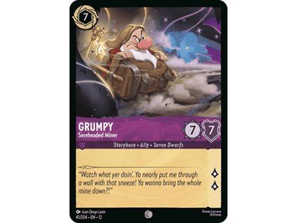Grumpy - Soreheaded Miner