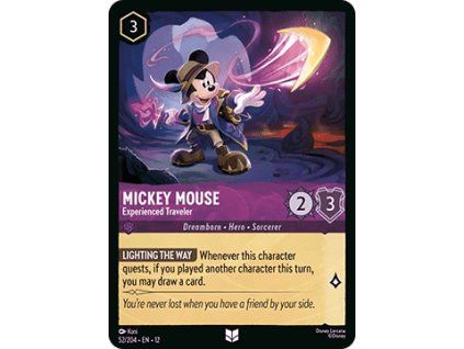 Mickey Mouse - Experienced Traveler