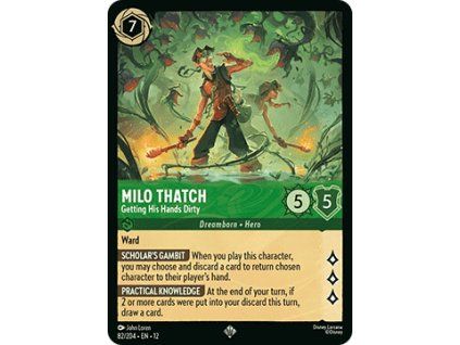 Milo Thatch - Getting His Hands Dirty (V.1)
