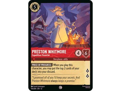 Preston Whitmore - Expedition Financier