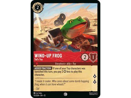 Wind-Up Frog - Sid's Toy