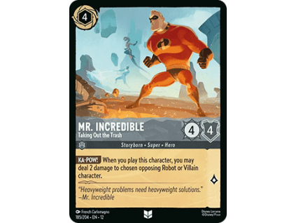Mr. Incredible - Taking Out the Trash