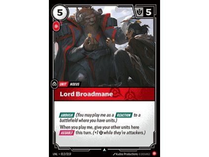 Lord Broadmane