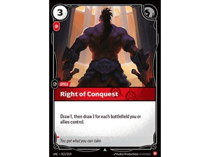 Right of Conquest