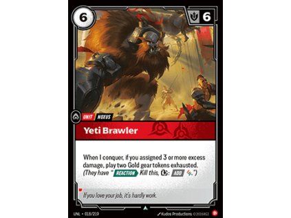 Yeti Brawler