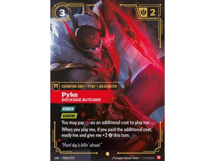 Pyke, Dockside Butcher (V.2 - Showcase)