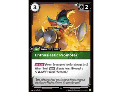 Enthusiastic Promoter