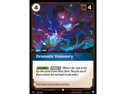 Dramatic Visionary