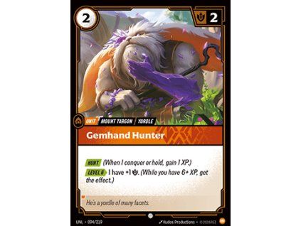 Gemhand Hunter