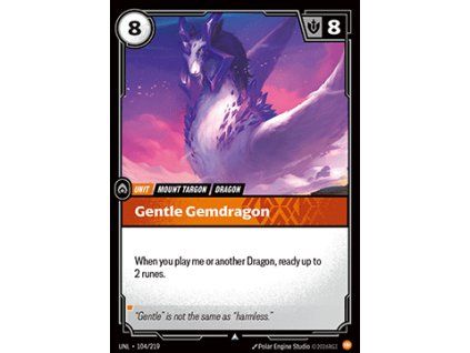 Gentle Gemdragon