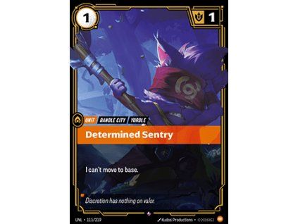Determined Sentry