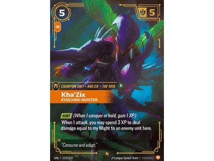 Kha'Zix, Evolving Hunter (V.1 - Epic)