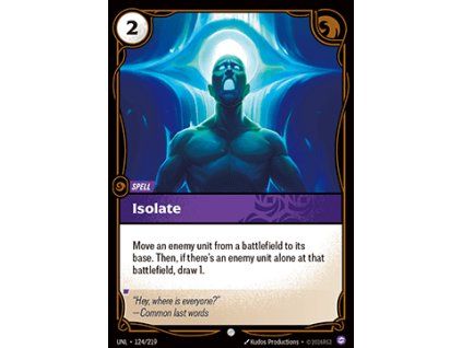 Isolate