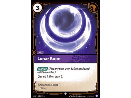 Lunar Boon