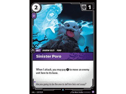 Sinister Poro