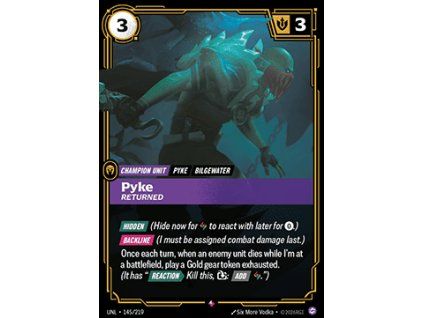 Pyke, Returned (V.1 - Rare)