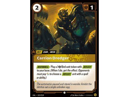 Carrion Dredger