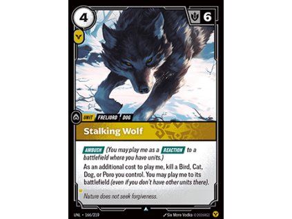 Stalking Wolf